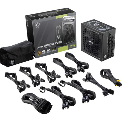 Блок живлення MSI 1250W (MAG A1250GL PCIE5) Вінниця - фото 5