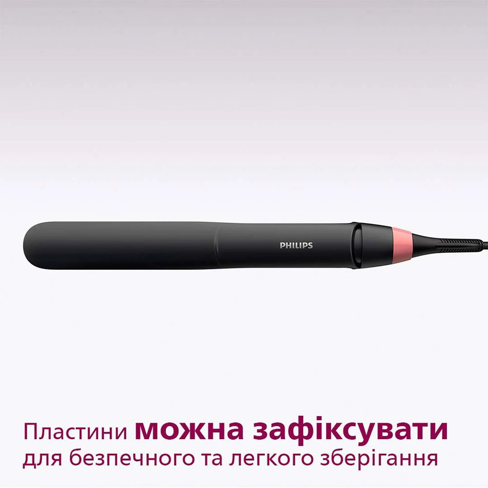 Праска (Випрямляч) для волосся Philips BHS376/00 чорний з рожевим Харьков - изображение 13