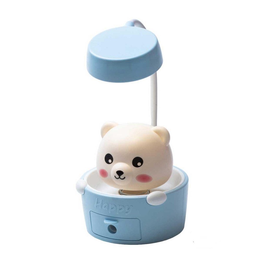 Дитяча настільна лампа висота 27 см світильник з точилкою для олівців HP12268B Киев - изображение 1