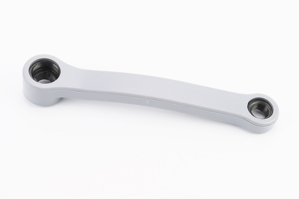 Шатун лівий "квадрат" 170мм MTB, сірий (вузький) Киев - изображение 1