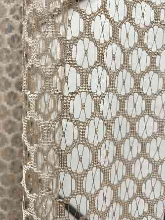 Кухонна арка VR-Textil № 000к сітка з макраме бежевий 270х160 см (51-270) Київ