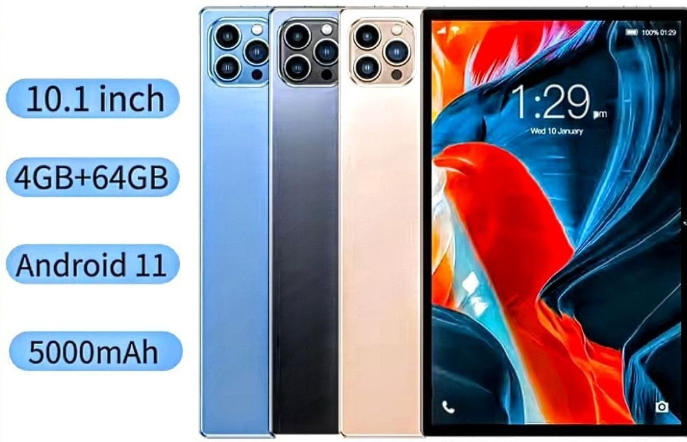 Планшет BDF 10, 4/64 (андроид 11, симка) Киев - изображение 8