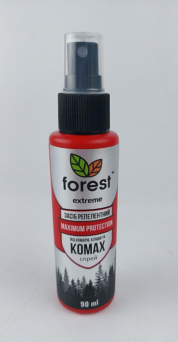 Спрей-репелент Forest Extreme 90 мл від усіх комах, що літають і повзають (1 шт.) Харків - фото 1