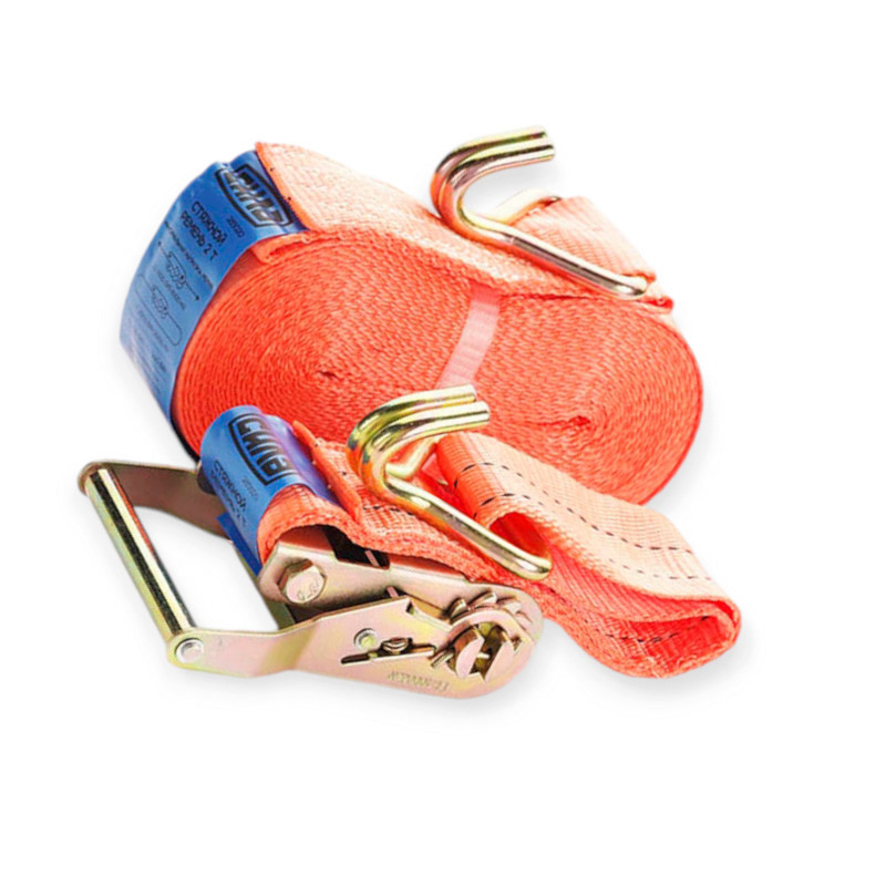 Трос 2т х 12м х 50мм метал. ручка полиэстр сила стяжной Мукачево - изображение 1