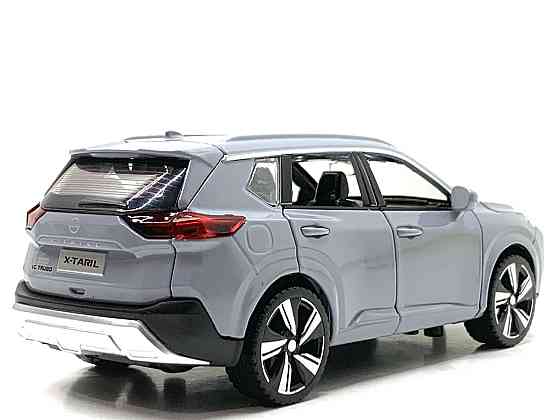 Машина TK Union Group Nissan x trail металопластик 1:32 звук світло інерція Сіра (ТК-10415) Чернігів