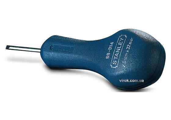 Шило STANLEY "Bradawl"; площині лезо W = 2,5 мм, L = 75 мм Одеса