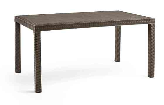 Стіл для саду пластиковий BICA Houston, коричневий Київ