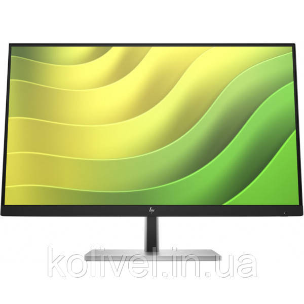 TFT 23.8" HP E24q G5, QHD, IPS, 75Hz, HDMI, DP, USB-hub, HAS, Pivot, чорно-сріблястий (6N4F1AA) Київ - фото 1