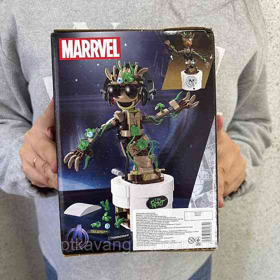 Конструктор танцюючий Грут Вартові Галактики 459 деталей супергерої Марвел 99033 Хмельницький