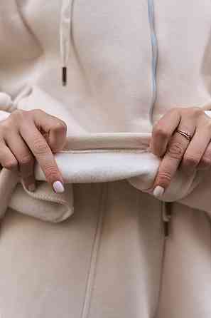 Жіночий теплий прогулянковий костюм двійка турецька тринитка на флісі Одеса