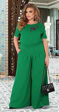 Костюм зі спідницею штанами великого розміру (52) Київ