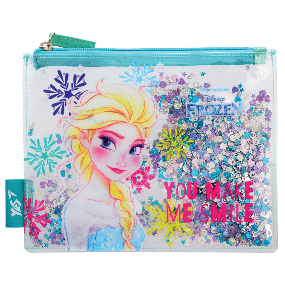 Пенал-косметичка "Yes" з блискітками 532634 "Frozen", шт Київ - фото 1