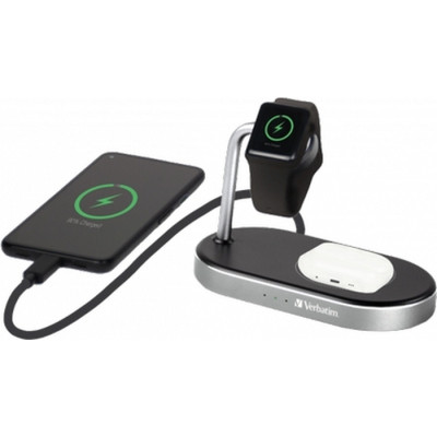 Зарядное устройство Verbatim 3in1 Apple Watch and iPhone Charging Stand (49556) Винница - изображение 9
