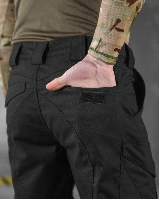 Тактические штаны afina 7.62 black ВТ5044 Одесса - изображение 7