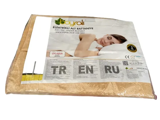 Электропростынь Boyrali (Termosoft), 120х155 см, Турция. Оригинал. Жёлтый Одесса