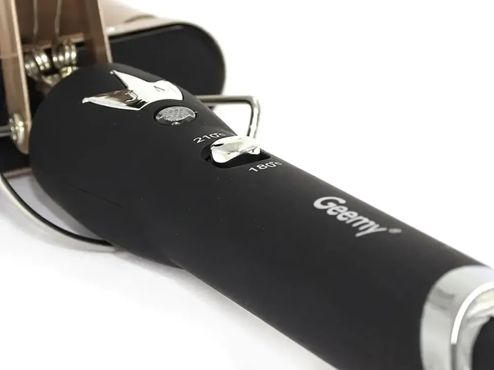 Плойка-щипцы для волос Gemei GM-2933, керамическое покрытие, 2 температурных режима, до 210°C, 45 Вт Одесса - изображение 10