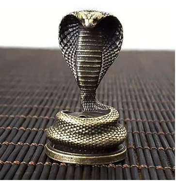 Фігурка мінібронза Кобра Київ - фото 1