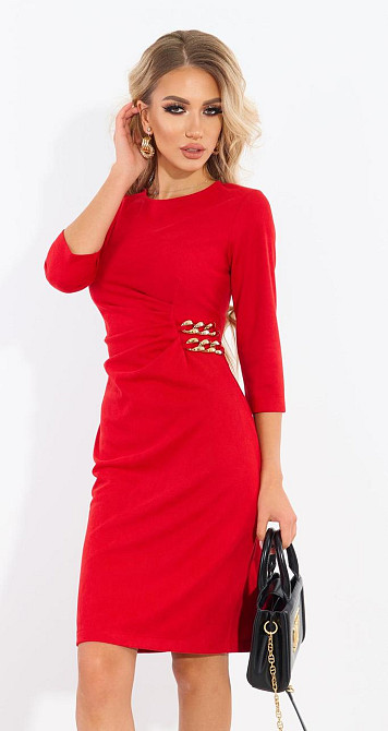 Красиве замшеве плаття (42) Київ - фото 1