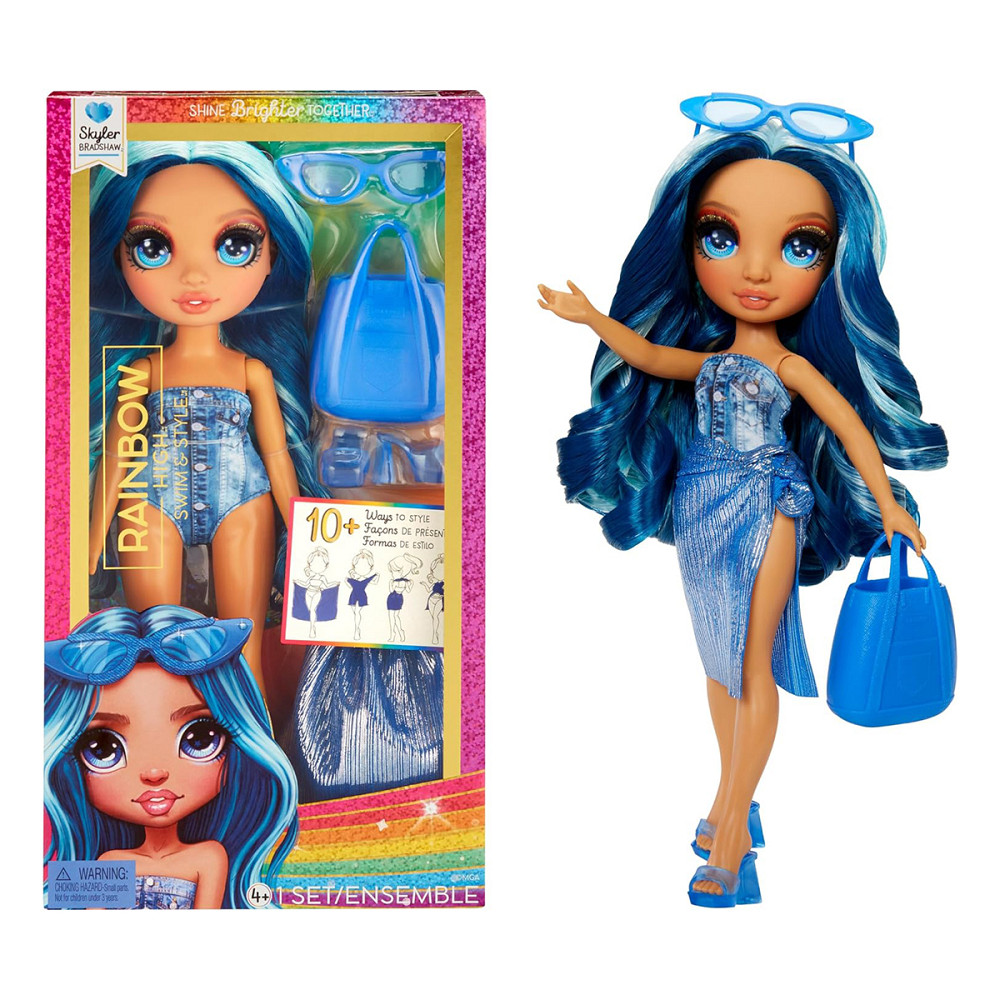 Лялька Rainbow High серії Swim & Style – Скайлер (з акс.) Дніпро - фото 1
