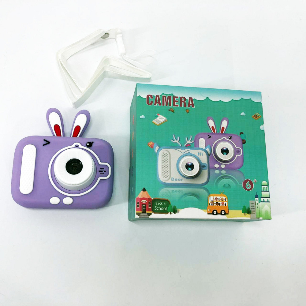 Дитячий цифровий фотоапарат X900 Rabbit Колір: фіолетовий PT-98 Львів - фото 13
