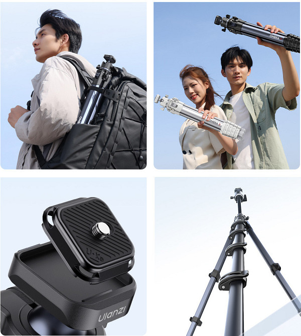 Штатив походный 38-156см Ulanzi OMBRA II Киев - изображение 4