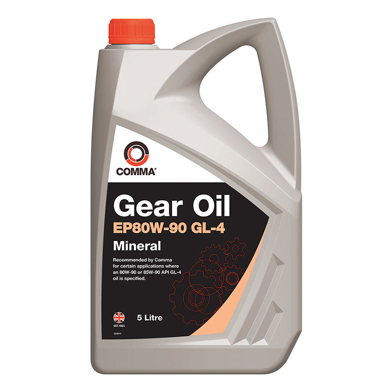 Трансмиссионное масло Comma Gear Oil EP 80W-90 GL4 5л Львов - изображение 1