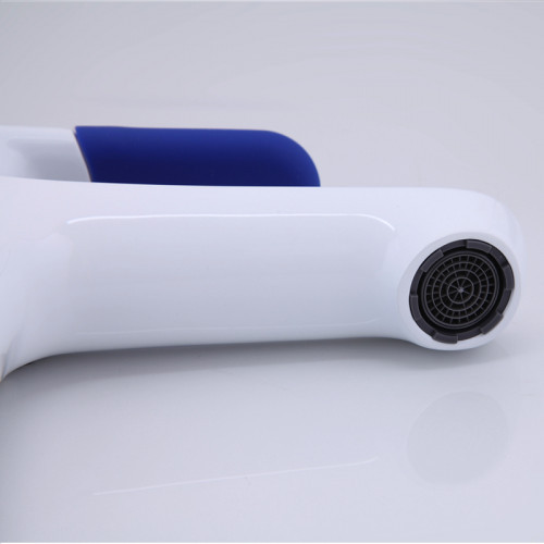 Смеситель для умывальника Frap F1034 белый/хром Киев - изображение 7