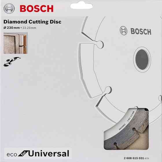 Алмазный круг Bosch ECO Universal 230x22,23x2,6x7 мм (2608615031) Киев
