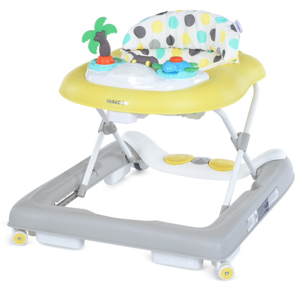 Дитячі ходунки EL CAMINO ME 1103 Yellow з музикою та світлом Вінниця - фото 1