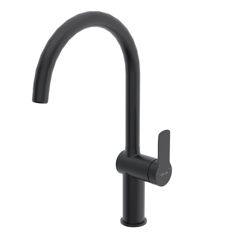 Смеситель для кухни VOLLE LIBRA de la noche черный 1521.110104 Киев - изображение 1