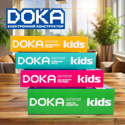 Конструктор DOKA электронный Собираем радио (D70703) Винница - изображение 6