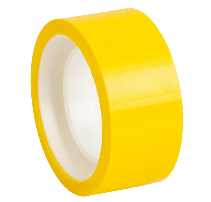 Скотч пакувальний Жовтий 150 метрів Павлоград - фото 1