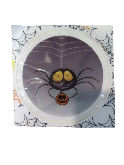 Наклейка для Хэллоуина Паук 8 см разноцветный Киев - изображение 1