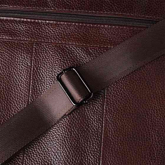 Сумка чоловіча з ручкою для перенесення в руці з натуральної шкіри Vintage 23030 Коричневий Київ
