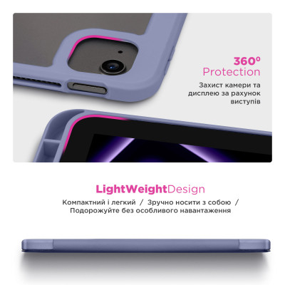 Чехол для планшета Armorstandart Y-Type PEN Redmi Pad Pro / Poco Pad Purple (ARM85547) Винница - изображение 6