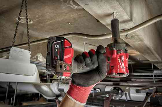 Гайковерт аккумуляторный бесщеточный 1/2'' MILWAUKEE, M18 FIW2F12-502Х, 339Нм, с кольцом (зарядное устройство M12-18 FC, 2 аккумулят Одесса