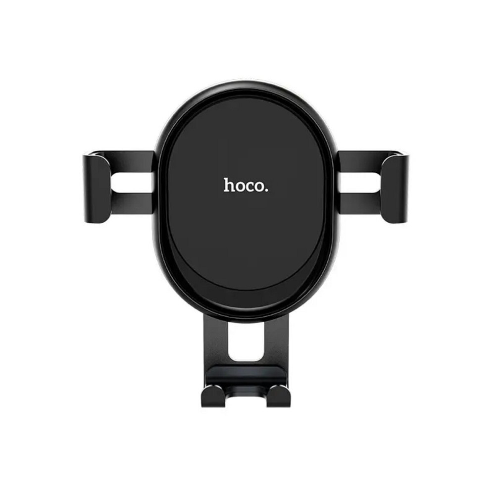 Тримач для мобільного HOCO CA56 Plus Armor metal gravity car holder Black Silver Київ - фото 3