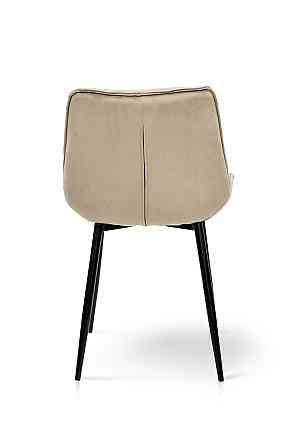 Стілець Прадо чорний/ велюр мокрий пісок Киев