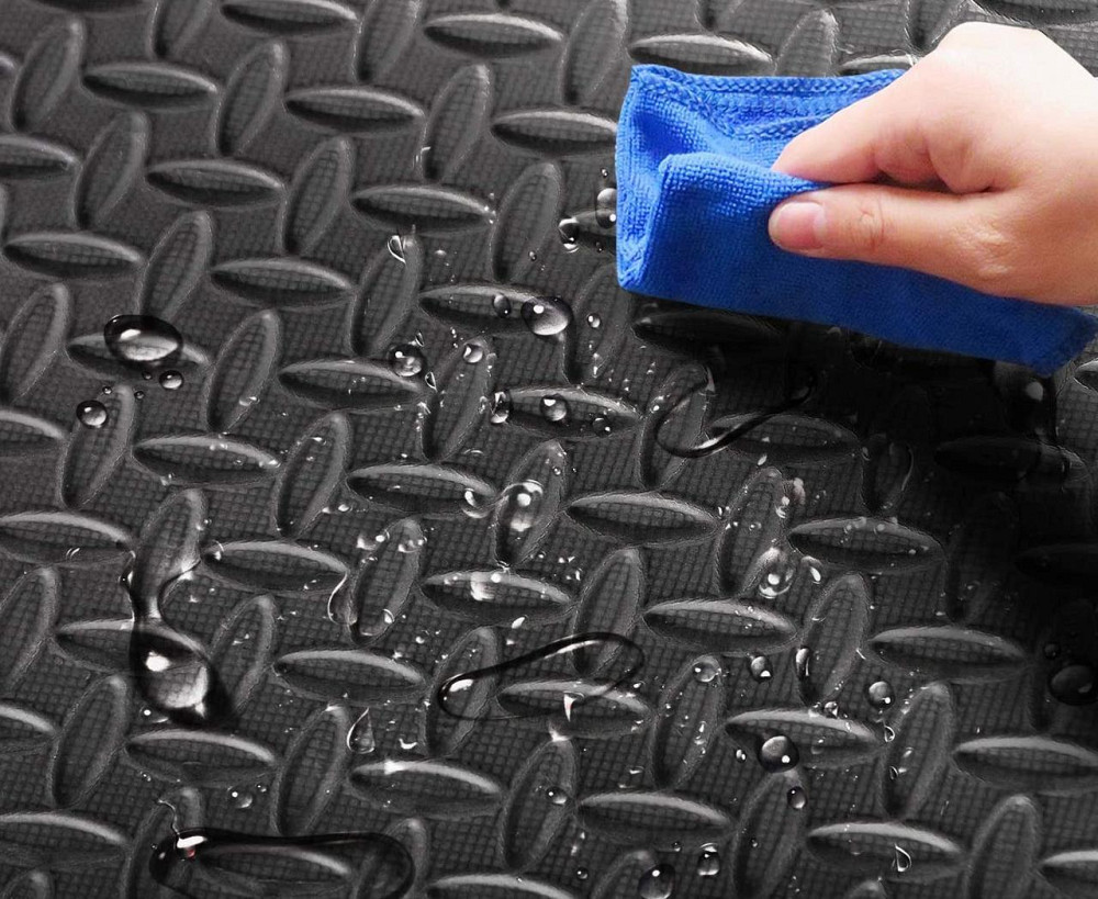 Комплект захисного покриття мат-пазл 1.2 см 60х60 см 4 частини Спортивні покриття Київ - фото 4