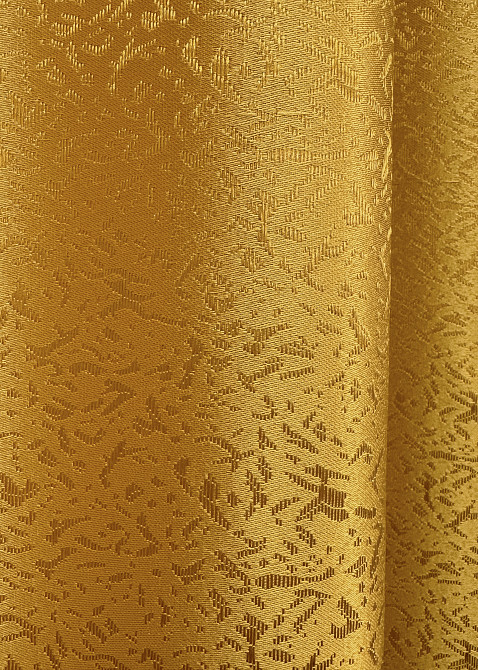 Комплект коротких штор VR-Textil Жакард № 354ш Золотистий 100х170 см 2 шт (35-0402) Київ - фото 7