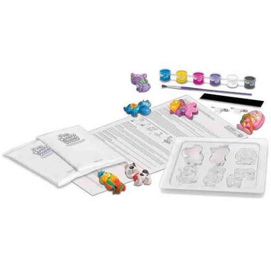 Набір для створення магнітів із гіпсу 4M Домашні вихованці (00-03539) Харків