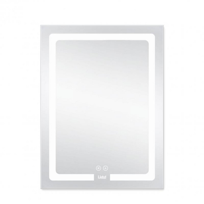 Дзеркало прямокутне для ванної Lidz Kubis 600х800 з LED-підсвіткою Touch, з антизапотіванням, LD78LF9376080 Харків - фото 4
