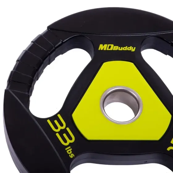 Диск поліуретановий 15 кг на гриф 50 мм Zelart TA-2677-15 Київ