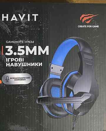Ігрові навушники Havit Gamenote H763d. Харків