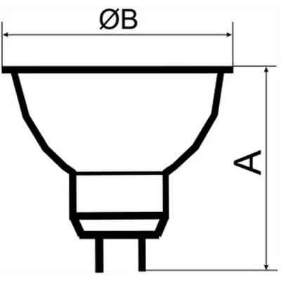 Лампочка Electrum MR-16 ELECTRUM 5W GU10 3000K (A-LR-0070) Вінниця