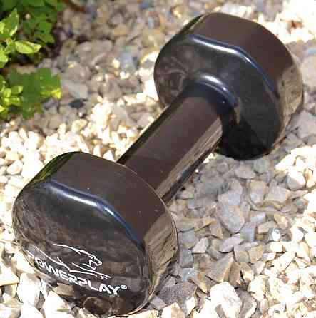 Гантелі вінілові PowerPlay 2 * 1,5 кг. PP_4121 Чорні (2шт. - пара) Київ