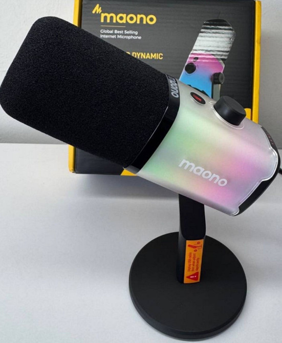 Мікрофон Maono PD100X RGB геймерський стрімів та подкастів fifine xlr. Київ - фото 5