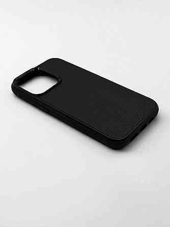 Кожаный чехол на айфон противоударный для Apple iPhone из натуральной итальянской кожи 17 Air, 17 Pro, 17 Pro Max поликарбонат чор Одесса