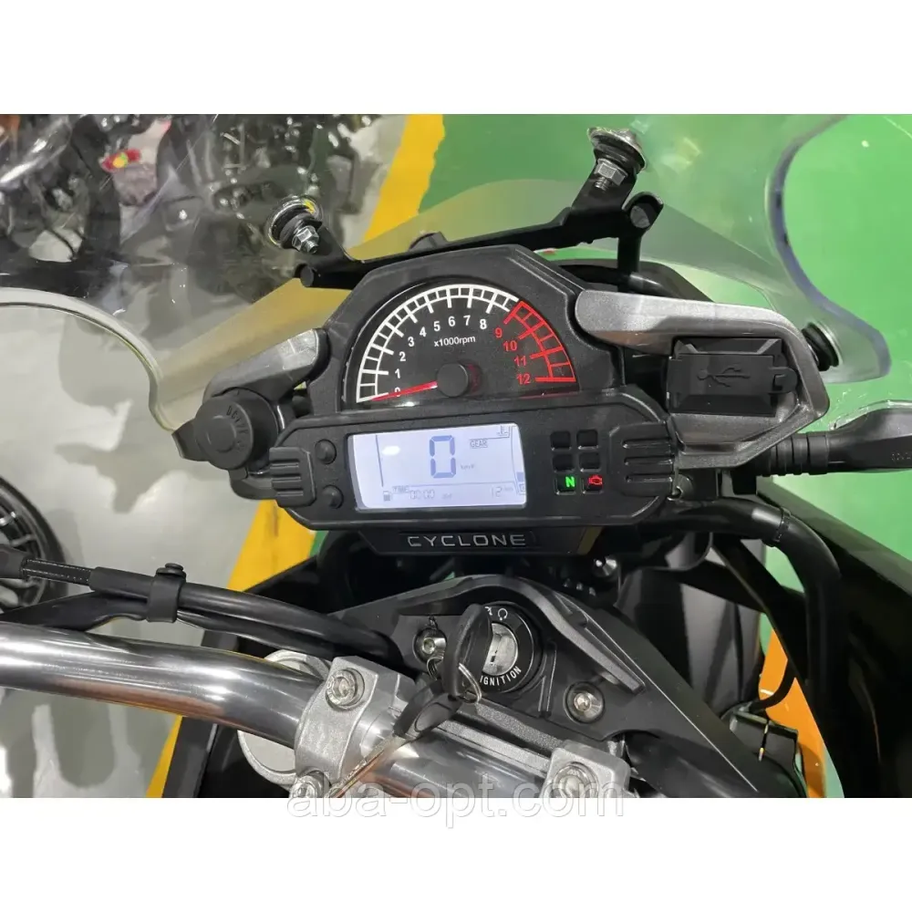 МОТОЦИКЛ CYCLONE RX3 Об'єм 249.6 см3 шини 18''/15'' 25 к.с. купити в інтернет-магазині дешево Одеса - фото 6