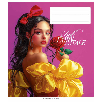 Тетрадь Школярик Fairytale 36 листов клетка (036-3542K) Винница - изображение 1